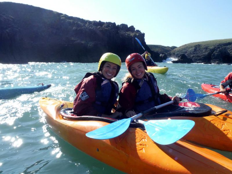 Sea kayaking